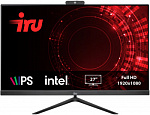 Моноблок IRU Office 27IH5P 27" Full HD i5 11400 (2.6) 8Gb SSD512Gb UHDG 730 FreeDOS GbitEth WiFi BT 120W Cam черный 1920x1080 (RUS)