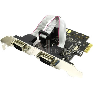 1488305 Контроллер Espada PCI-E, 2S port, MCS9922, FG-EMT03C-1-BU01, oem (38478)