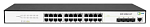 SNR-S2962-24T Коммутатор SNR Управляемый уровня 2, 20 портов 10/100Base-TX, 4 порта 10/100/1000Base-T и 4 порта 100/1000BASE-X (SFP)