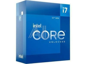 1355887 Центральный процессор INTEL Настольные Core i7 i7-12700F Alder Lake 2100 МГц Cores 12 25Мб Socket LGA1700 180 Вт BOX BX8071512700FSRL4R