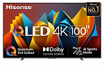 Телевизор QLED Hisense 100" 100E7NQ угольно-серый 4K Ultra HD 144Hz DVB-T DVB-T2 DVB-C DVB-S DVB-S2 USB WiFi Smart TV