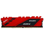 1938072 Память DIMM DDR4 8Gb PC21300 2666MHz CL19 Netac Shadow red 1.2V (NTSDD4P26SP-08R)