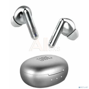 Наушники JBL, модель T280 TWS NC2 серебро