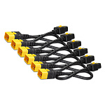 AP8716S APC Power Cord Kit (6 pack), Locking, IEC 320 C19 to IEC 320 C20, 16A, 208/230V, 1,8m AP8716S APC Power Cord Kit (6 pack), Locking, IEC 320 C19 to IEC 320 C20, 16A, 208/230V, 1,8m