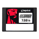 SEDC600M/7680G SSD KINGSTON Enterprise 7,68TB DC600M 2.5" SATA 3 R560/W530MB/s 3D TLC MTBF 2M 94 000/34 000 IOPS 14016TBW (Mixed-Use) 3 years