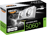 Видеокарта INNO3D RTX 5060 Ti Twin X2 OC WHITE//RTX5060Ti, HDMI, DP*3, 8G,D7