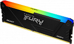1995549 Память DDR4 16GB 2666MHz Kingston KF426C16BB12A/16 Fury Beast RGB RTL Gaming PC4-21300 CL16 DIMM 288-pin 1.2В dual rank с радиатором Ret