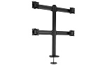 107157 [K3G220B] Настольное крепление Chief K3G220B Kontour K3 для мониторов 2х2, монтаж в отверстие столешницы