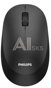 SPK7307BL/01 Philips Беспроводная Мышь SPK7307BL 2,4 GHz, 3кнопки 1600dpi, бесшумная Чёрный