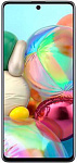 1214815 Смартфон Samsung SM-A715F Galaxy A71 128Gb 6Gb серебристый моноблок 3G 4G 2Sim 6.7" 1080x2400 Android 10 64Mpix 802.11 a/b/g/n/ac NFC GPS GSM900/1800