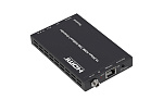 138207 Удлинитель сигнала HDBaseT Infobit [E70C-R, E70C-Rx] (Rx only) (Приемник), HDMI 10,2 Гбит/с, 70 м для 1080p, 40 м для 4K/30 Гц. Двунаправленный ИК и R