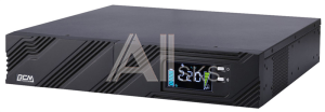 SPR-3000 LCD ИБП POWERCOM SMART KING PRO+, Line-Interactive, 3000VA/2400W, Rack/Tower, 8*IEC320-C13+ 1*C19, Serial+USB, SmartSlot (1152579)