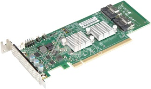 AOC-SLG4-4E4T-O Supermicro AOC-SLG4-4E4T 4-Port Retimer, x16 PCIe Gen 4,RoHS
