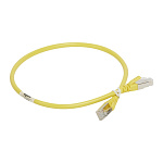 1855969 Legrand 51816 П-корд S/FTP 6а PVC 0,5м желт.