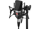 129181 Микрофон Neumann [8657] Sennheiser [TLM 102 BK STUDIO SET] cтудийный конденсаторный, диаграмма направленности - кардиоида, комплект поставки: микрофон