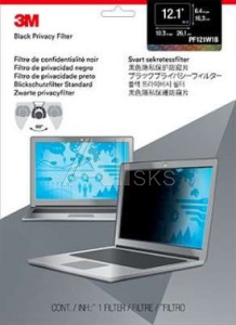 1081057 Экран защиты информации для ноутбука 3M PF121W1B (7000013834) 12.1" черный