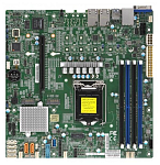 MBD-X11SCM-F-O Supermicro Motherboard 1xCPU X11SCM-F E-22**/ UpTo4UDIMM/ 6x SATA3/ C246 RAID 0/1/5/10/ 2xGE/ 1xPCIx16, M.2 Interface: 1 SATA/PCI-E 3.0 x4 and 1 PCI-E
