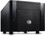 1000259793 Корпус Cooler Master Case Elite 130 Black/Black (совместим с обычным опциональным БП), USB 3.0 x1, USB 2.0 x 2, 12мм fan,