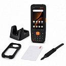 Комплект ТСД MERTECH MovFast S40 Android 13, 4GB/64GB кредл с передачей,чехол,стекло,ремешок(10014)