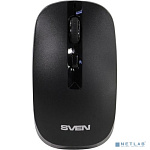 Беспроводная мышь Sven RX-260W чёрная (3+1кл. 800/1200/1600DPI, блист.)