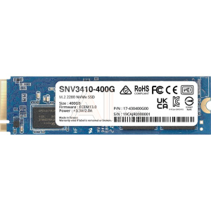 3205668 SSD жесткий диск M.2 2280 400GB SNV3410-400G SYNOLOGY