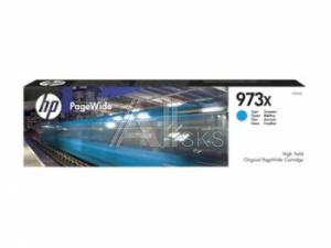 387011 Картридж струйный HP 973XL F6T81AE голубой (7000стр.) для HP PW Pro 477dw/452dw