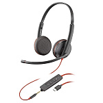 11018154 Plantronics 209751-101 Проводная гарнитура BlackWire C3225 USB-C