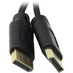 1798522 Exegate EX284912RUS Кабель DisplayPort (20M-20M) 1.8м ExeGate <EX-CC-DP-1.8> v1.2, позол. контакты