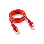 168356 Cablexpert Патч-корд UTP PP12-1M/R кат.5, 1м, литой, многожильный (красный)