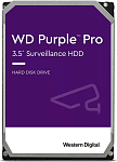 Жесткий диск WD Western Digital Purple Pro HDD 3.5" SATA 18Tb, 7200 rpm, 512MB buffer (DV&NVR + AI), WD181PURP, 1 year