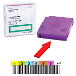 C7976A HPE Ultrium LTO6 Data cartridge, 6.25TB RW (without Label)