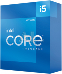 1592870 Процессор Intel Original Core i5 12600K Soc-1700 (BX8071512600K S RL4T) (3.7GHz/Intel UHD Graphics 770) Box w/o cooler