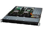 SYS-121C-TN2R. Supermicro SuperServer 1U 121C-TN2R 2x4510/ 4x32Gb/ 1xD3 S4520 480GB SATA/ 2x10GbE/ 1st config