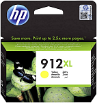 3YL83AE Cartridge HP 912XL для OfficeJet 8013/8023/8025, желтый (825 стр)