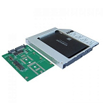1815660 Жесткий диск AGESTAR SMNF2S Сменный бокс для HDD/SSD SATA металл серебристый 2.5"