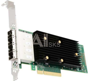 Broadcom/LSI 9400-16e (05-50013-00) (PCI-E 3.1 x8, LP, External) Tri-Mode SAS/SATA/PCIe(NVMe) 12G, 16port (4*ext SFF8644), 1 year