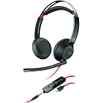 11018129 Plantronics 207586-201 Проводная гарнитура BlackWire C5220 USB-C, WW