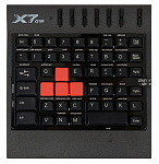 511469 Игровой блок A4Tech X7-G100 черный USB Multimedia for gamer (G100)