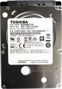 1897266 Жесткий диск Toshiba SATA-III 1Tb MQ04ABF100 MQ04 512E (5400rpm) 128Mb 2.5"