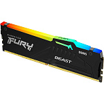 1000695335 Память оперативная/ Kingston 16GB 6000MT/s DDR5 CL40 DIMM FURY Beast RGB