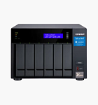 1000677883 Сетевое хранилище без дисков/ SMB QNAP TVS-672XT-i5-8G 6-Bay NAS QTS/QuTS hero OS, Intel Core i5 Processor, 8GB DDR4 RAM(2 x 4 GB) max 64GB RAM (2 x