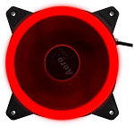 1054387 Вентилятор Aerocool Rev Red 120x120mm черный/красный 3-pin 15dB 153gr Ret