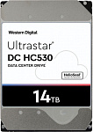 1126121 Жесткий диск WD Original SATA-III 14Tb 0F31284 WUH721414ALE6L4 Server Ultrastar DC HC530 (7200rpm) 512Mb 3.5"