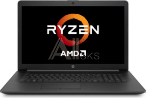 1643280 Ноутбук HP 17-ca2042ur Ryzen 3 3250U 4Gb SSD256Gb AMD Radeon 17.3" HD+ (1600x900) Free DOS black WiFi BT Cam
