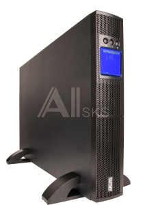 1000628694 ИБП Powercom SNT-1500, 1500 Вт/1500 ВА, Rack/Tower, 6 розеток IEC320 C13 с резервным питанием, LCD, USB, RS-232, слот под SNMP карту, ШхГхВ