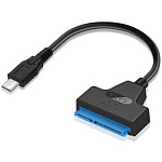1922062 ORIENT UHD-504N-C, USB 3.2 Gen1 (USB 3.0) адаптер для SSD & HDD 2.5" SATA 6GB/s (ASM225CM, поддержка UASP), кабель подключения USB Type-C (31280)