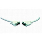 1182573 Кабель DVI-D single link Gembird, 1.8м, 19M/19M, экран, феррит.кольца, пакет [CC-DVI-6C]