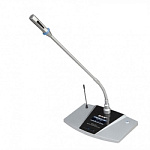 Микрофонный пульт председателя беспроводной clevermic BKR WCS-105C Silver