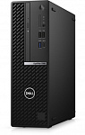 1398383 ПК Dell Optiplex 7080 SFF i5 10500 (3.1)/8Gb/SSD256Gb/UHDG 630/DVDRW/CR/Linux/GbitEth/WiFi/BT/200W/клавиатура/мышь/черный