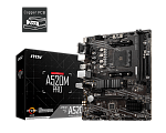 Материнская плата MSI A520M PRO (После СЦ, внешний вид Б/У, отсутствует комплект и коробка)